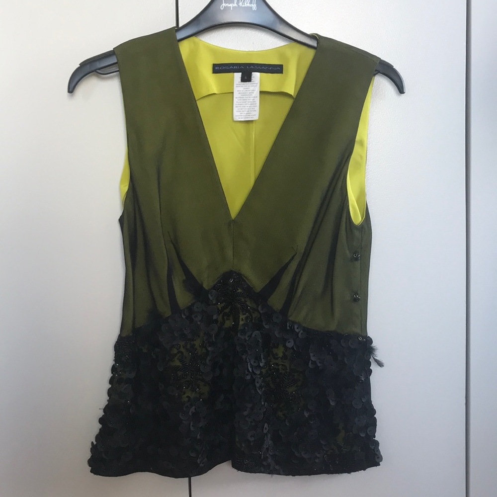 Cocktail top; beading; excellent condition